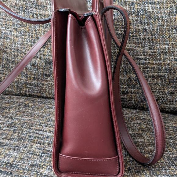 Vintage Louis Quatorze Leather Work Bag - Picture 7 of 8